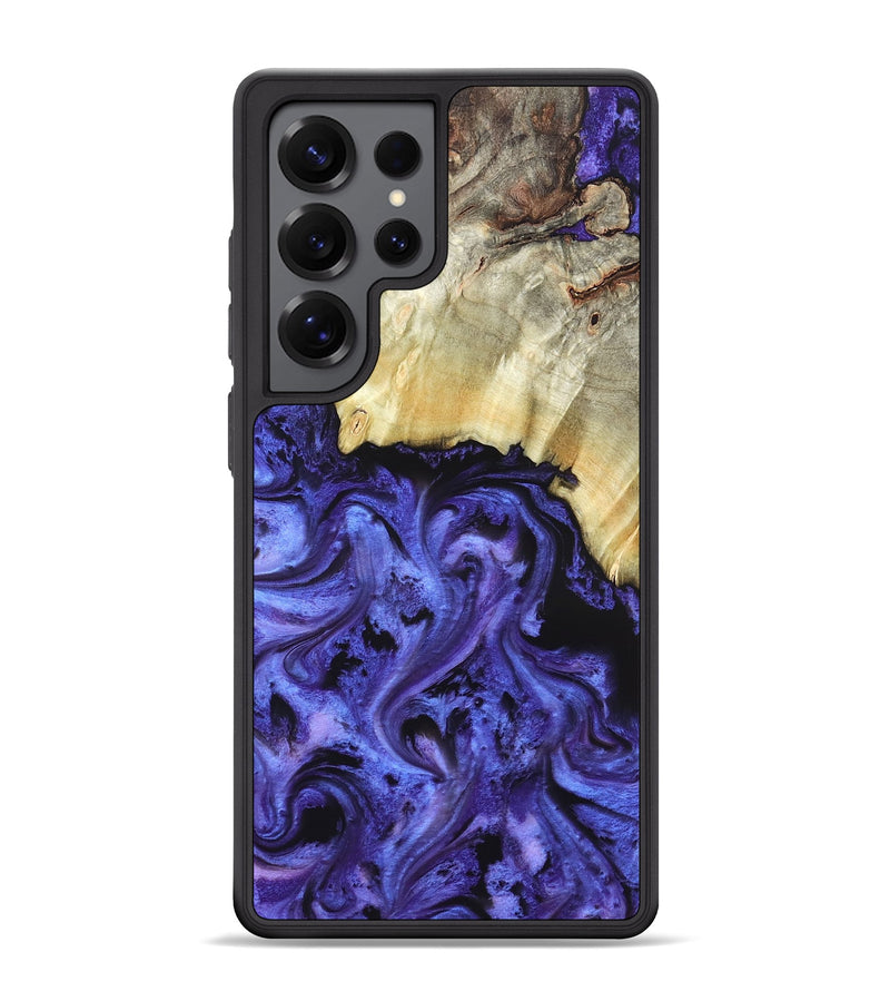 Galaxy S25 Ultra Wood Phone Case - Stoney (Purple, 820399)