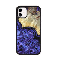 iPhone 11 Wood Phone Case - Stoney (Purple, 820399)