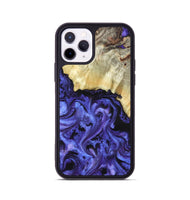 iPhone 11 Pro Wood Phone Case - Stoney (Purple, 820399)
