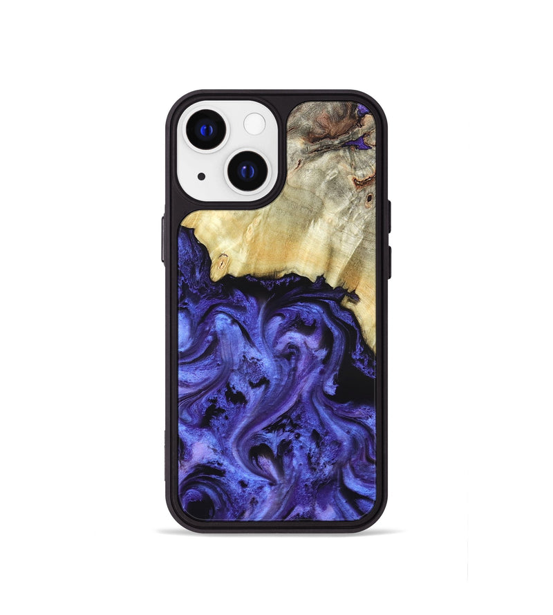 iPhone 13 mini Wood Phone Case - Stoney (Purple, 820399)