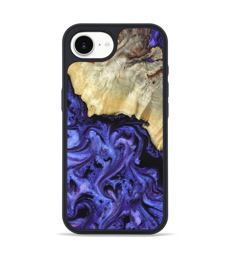 iPhone 16e Wood Phone Case - Stoney (Purple, 820399)
