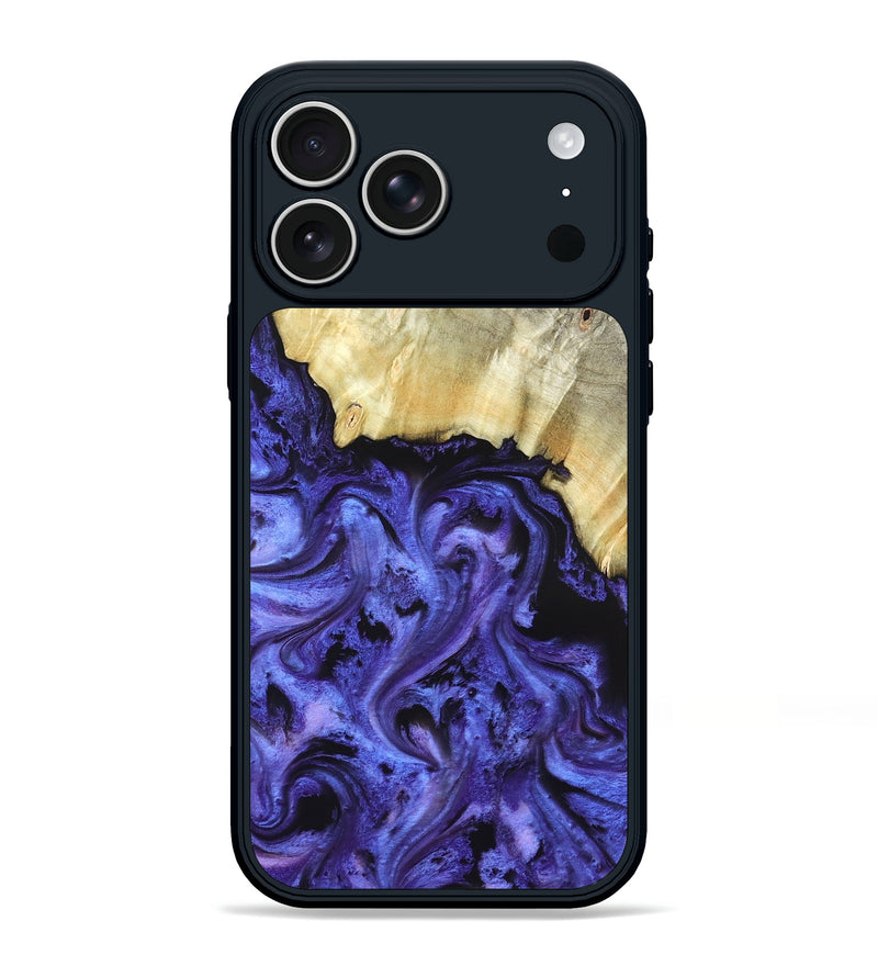 iPhone 17 Pro Max Wood Phone Case - Stoney (Purple, 820399)