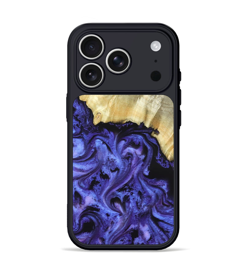 iPhone 17 Pro Wood Phone Case - Stoney (Purple, 820399)