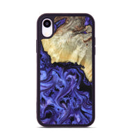 iPhone Xr Wood Phone Case - Stoney (Purple, 820399)