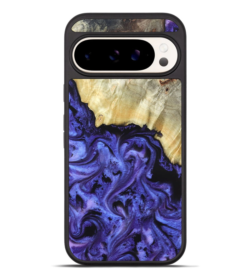 Pixel 10 Pro XL Wood Phone Case - Stoney (Purple, 820399)
