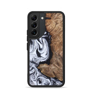 Galaxy S22 Wood Phone Case - Raphael (Black & White, 820400)