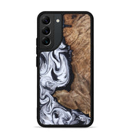 Galaxy S22 Plus Wood Phone Case - Raphael (Black & White, 820400)