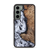 Galaxy S23 Plus Wood Phone Case - Raphael (Black & White, 820400)