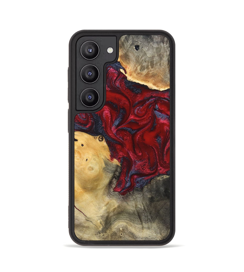 Galaxy S23 Wood Phone Case - Dream (Red, 820406)