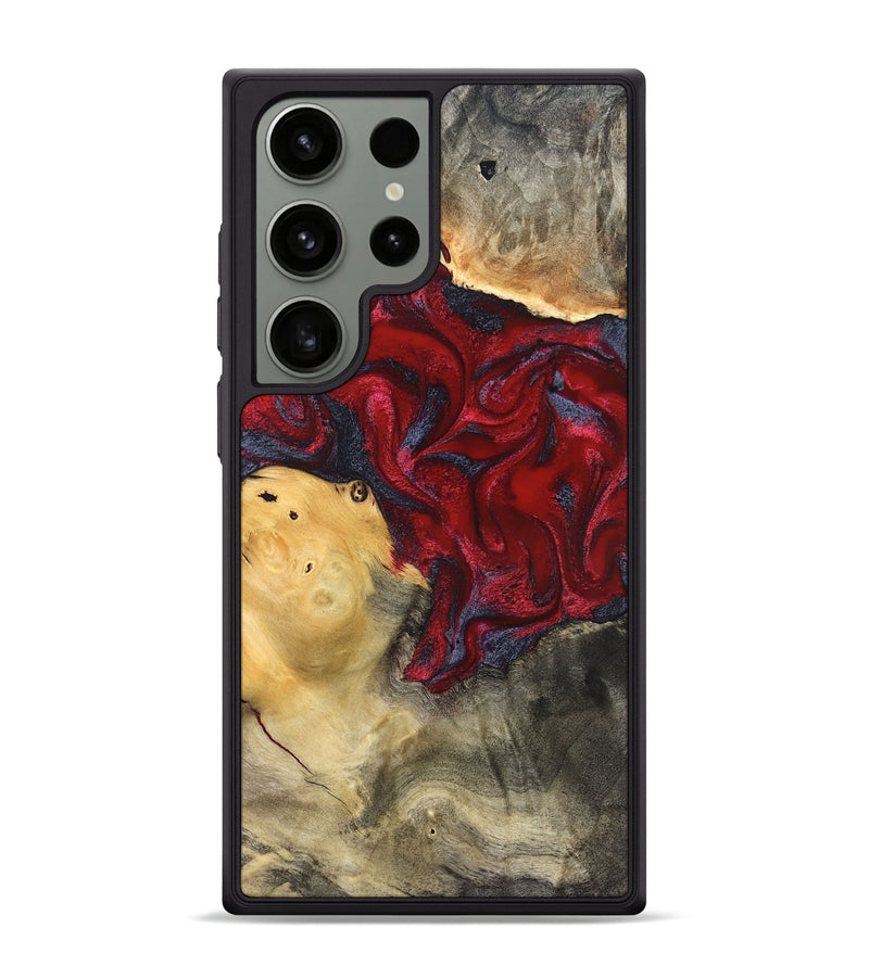 Galaxy S24 Ultra Wood Phone Case - Dream (Red, 820406)