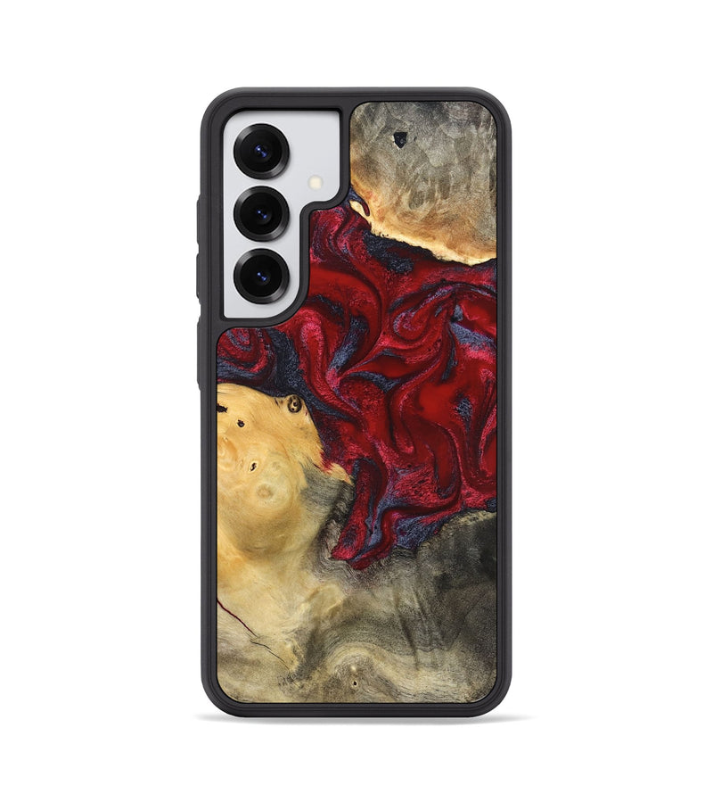 Galaxy S25 Wood Phone Case - Dream (Red, 820406)