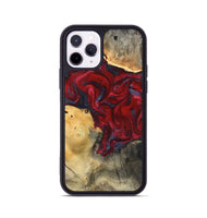 iPhone 11 Pro Wood Phone Case - Dream (Red, 820406)