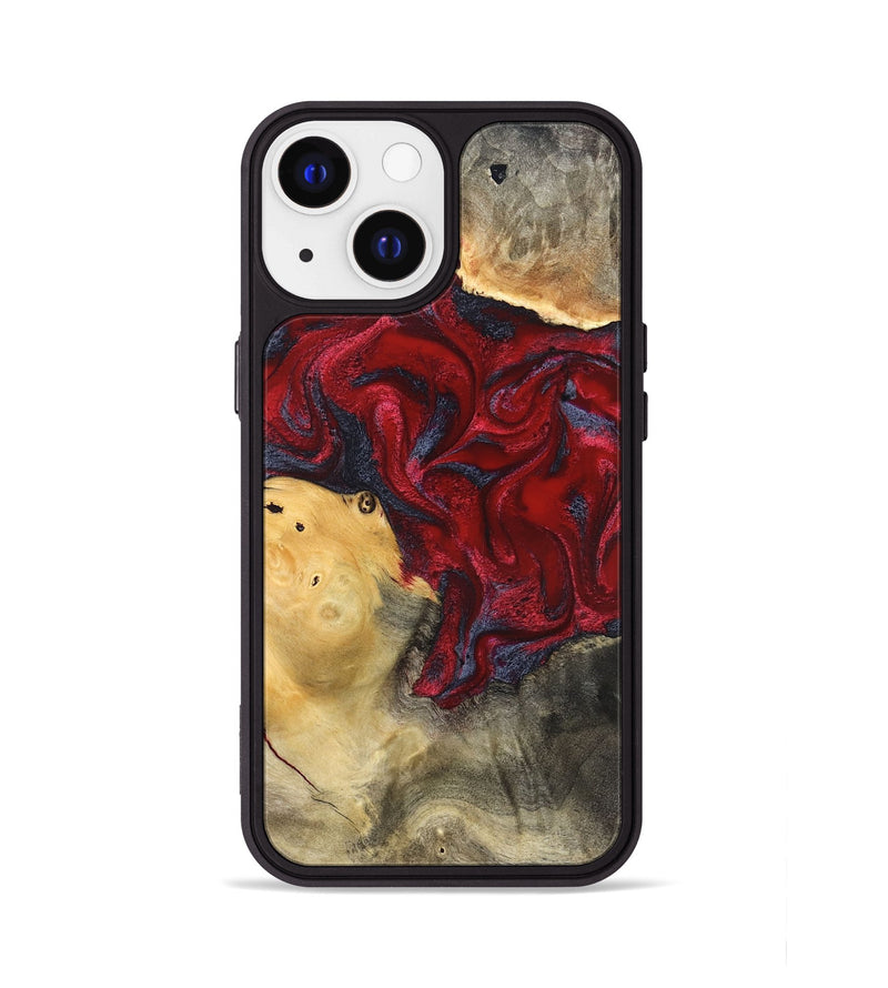 iPhone 13 Wood Phone Case - Dream (Red, 820406)