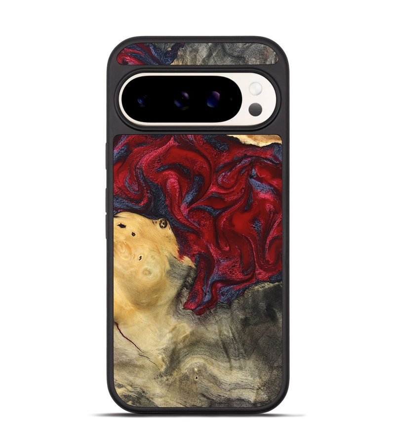 Pixel 9 Pro Wood Phone Case - Dream (Red, 820406)