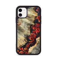 iPhone 11 Wood Phone Case - Darcy (Red, 820407)