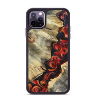 iPhone 11 Pro Max Wood Phone Case - Darcy (Red, 820407)