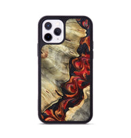 iPhone 11 Pro Wood Phone Case - Darcy (Red, 820407)