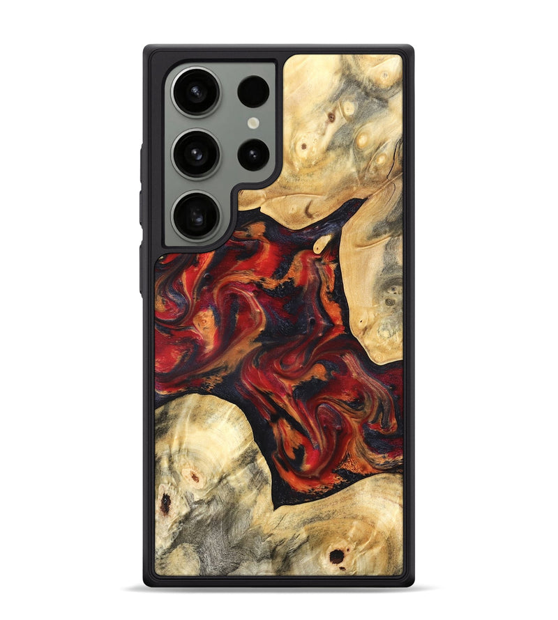 Galaxy S24 Ultra Wood Phone Case - Aylani (Red, 820408)