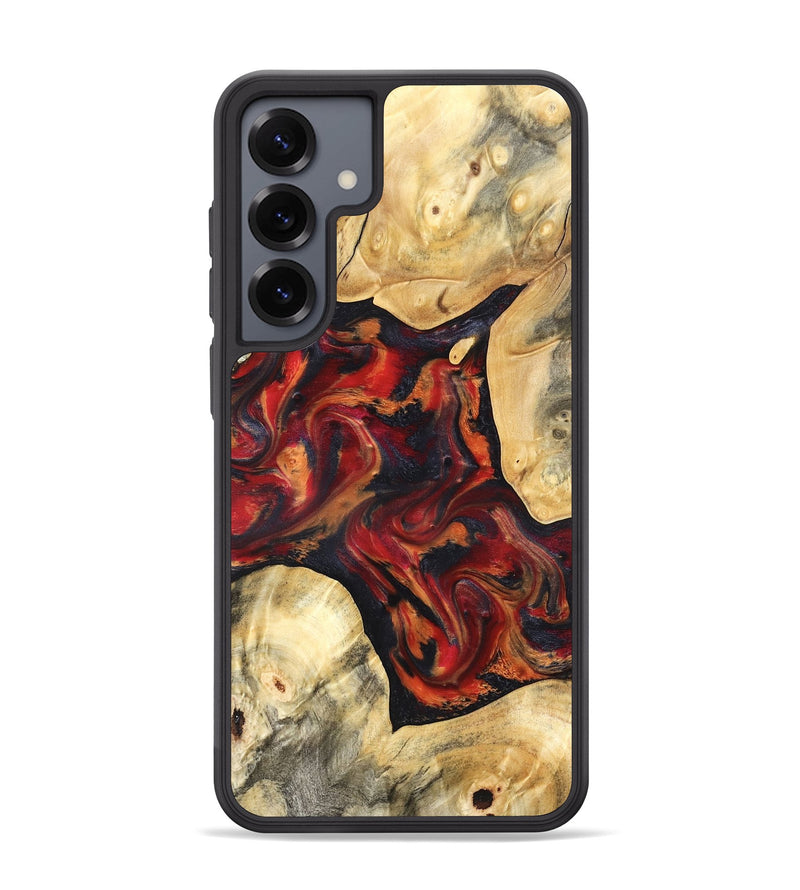 Galaxy S25 Plus Wood Phone Case - Aylani (Red, 820408)