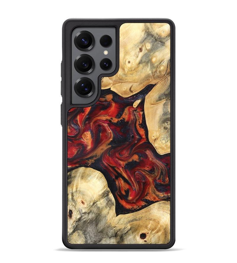 Galaxy S25 Ultra Wood Phone Case - Aylani (Red, 820408)