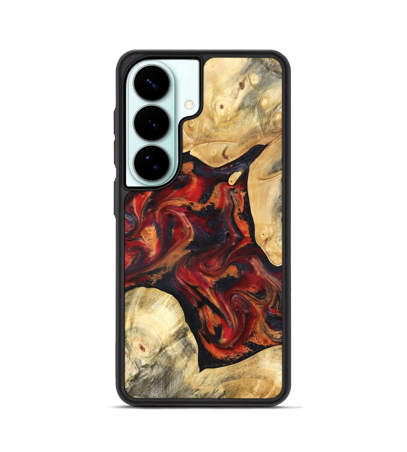Galaxy S26 Wood Phone Case - Aylani (Red, 820408)