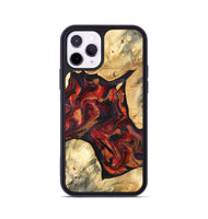 iPhone 11 Pro Wood Phone Case - Aylani (Red, 820408)