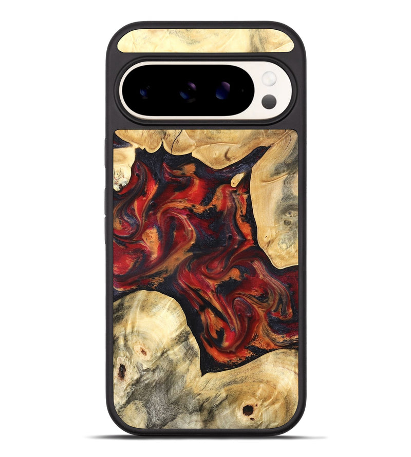 Pixel 9 Pro XL Wood Phone Case - Aylani (Red, 820408)