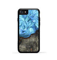 iPhone SE Wood Phone Case - Laci (Blue, 820409)
