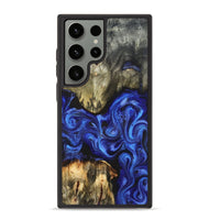 Galaxy S23 Ultra Wood Phone Case - Rosalyn (Blue, 820410)