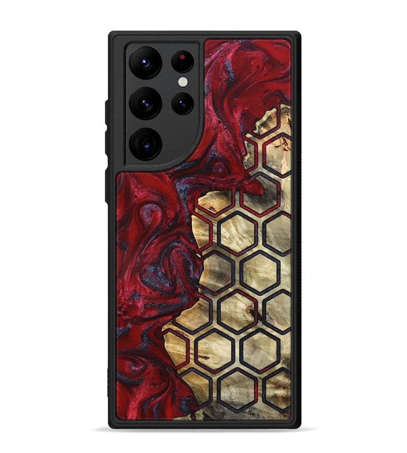 Galaxy S22 Ultra Wood Phone Case - Leandra (Pattern, 820425)