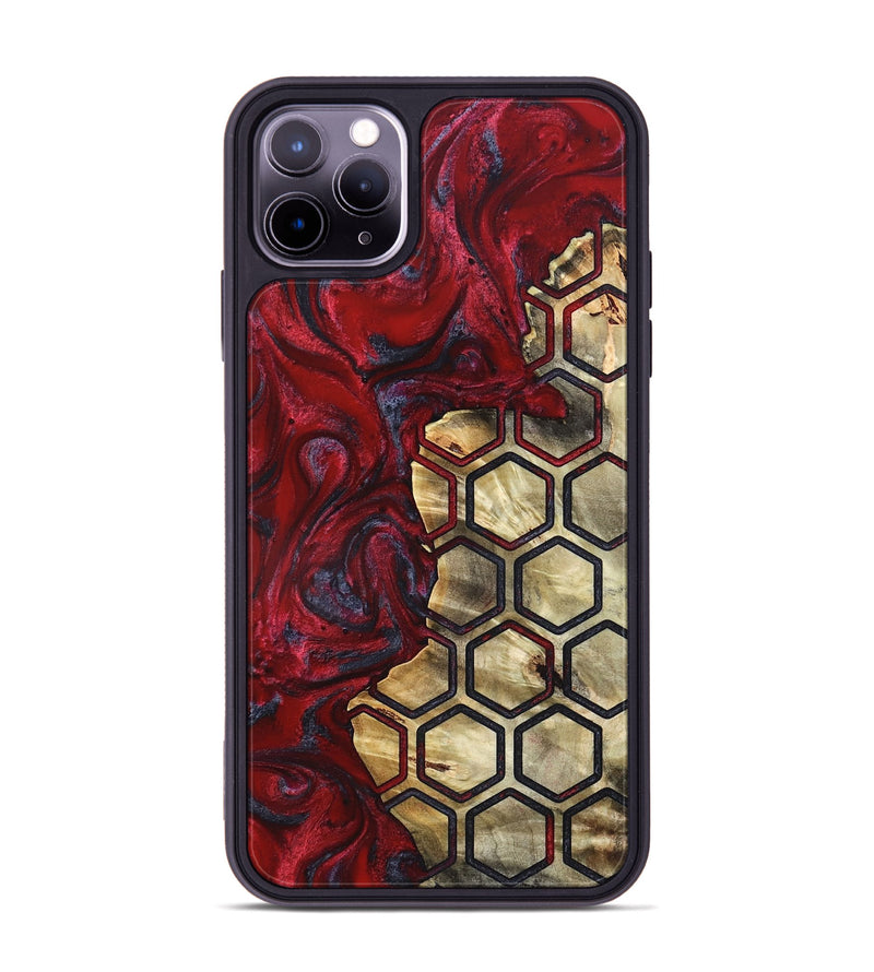 iPhone 11 Pro Max Wood Phone Case - Leandra (Pattern, 820425)
