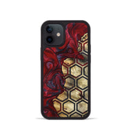 iPhone 12 mini Wood Phone Case - Leandra (Pattern, 820425)