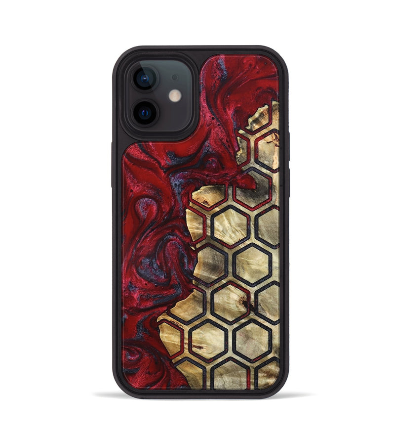 iPhone 12 Wood Phone Case - Leandra (Pattern, 820425)