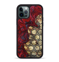 iPhone 12 Pro Max Wood Phone Case - Leandra (Pattern, 820425)