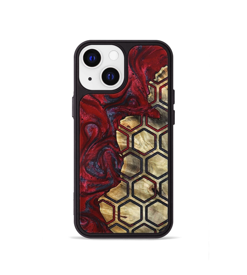 iPhone 13 mini Wood Phone Case - Leandra (Pattern, 820425)