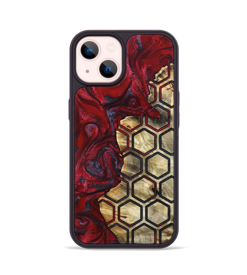 iPhone 14 Wood Phone Case - Leandra (Pattern, 820425)