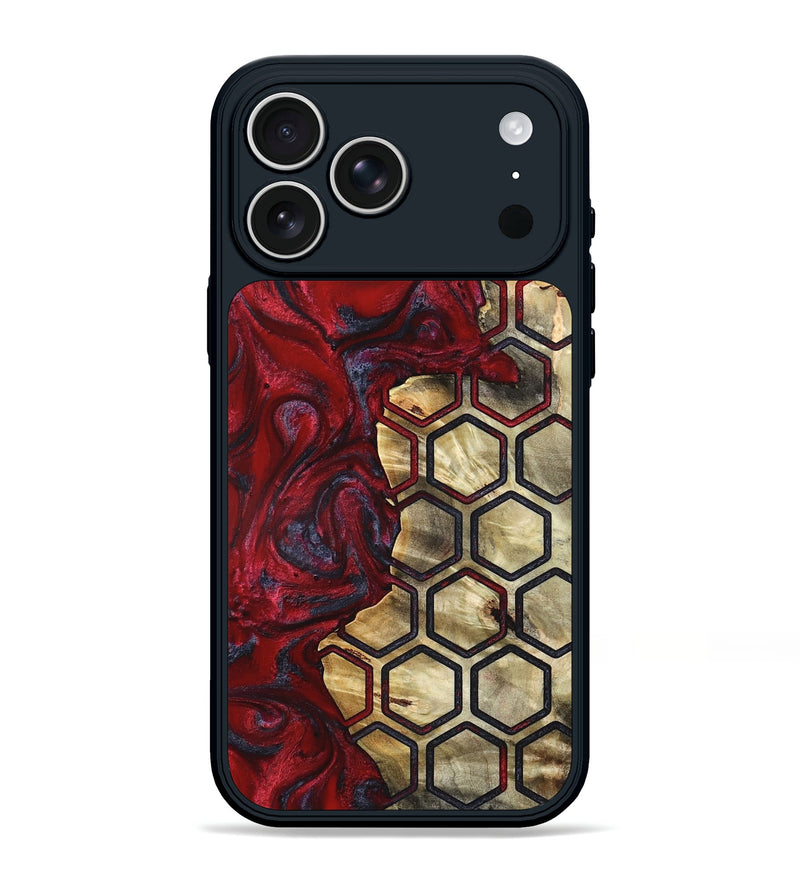 iPhone 17 Pro Max Wood Phone Case - Leandra (Pattern, 820425)