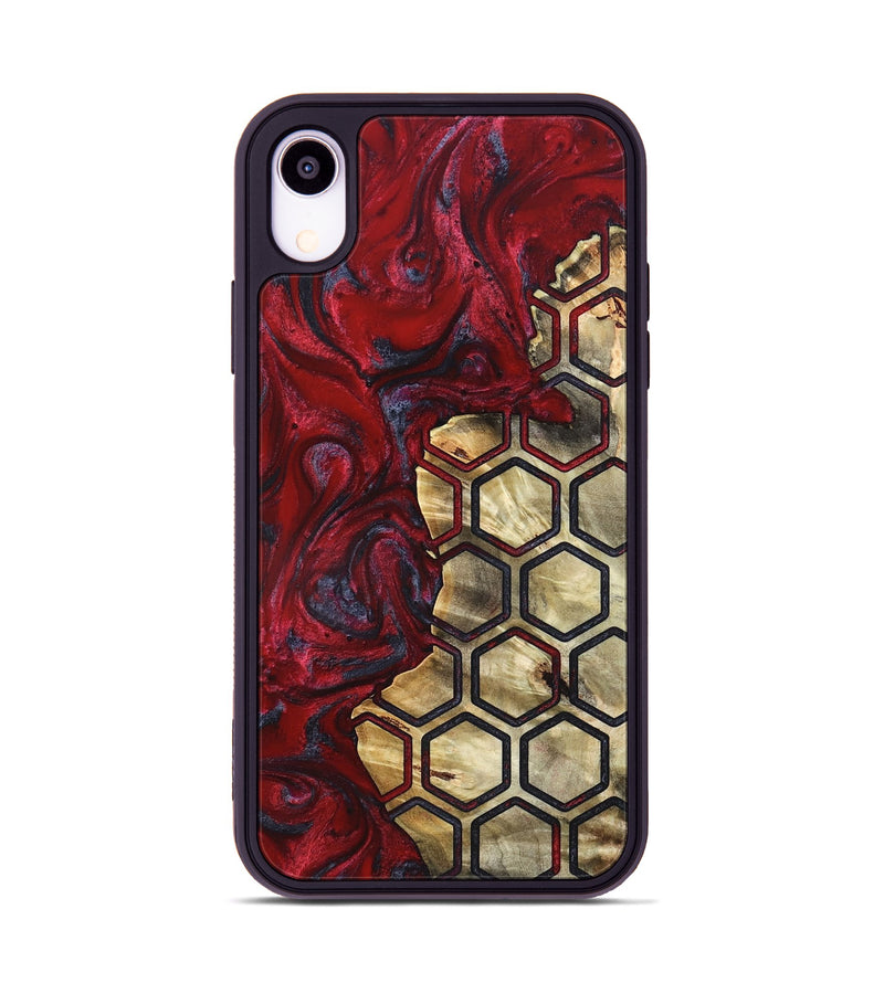 iPhone Xr Wood Phone Case - Leandra (Pattern, 820425)