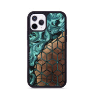 iPhone 11 Pro Wood Phone Case - Cheryle (Pattern, 820427)