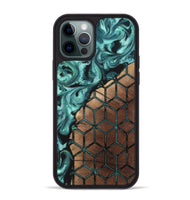 iPhone 12 Pro Max Wood Phone Case - Cheryle (Pattern, 820427)