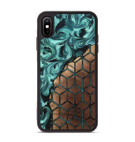 iPhone Xs Max Wood Phone Case - Cheryle (Pattern, 820427)