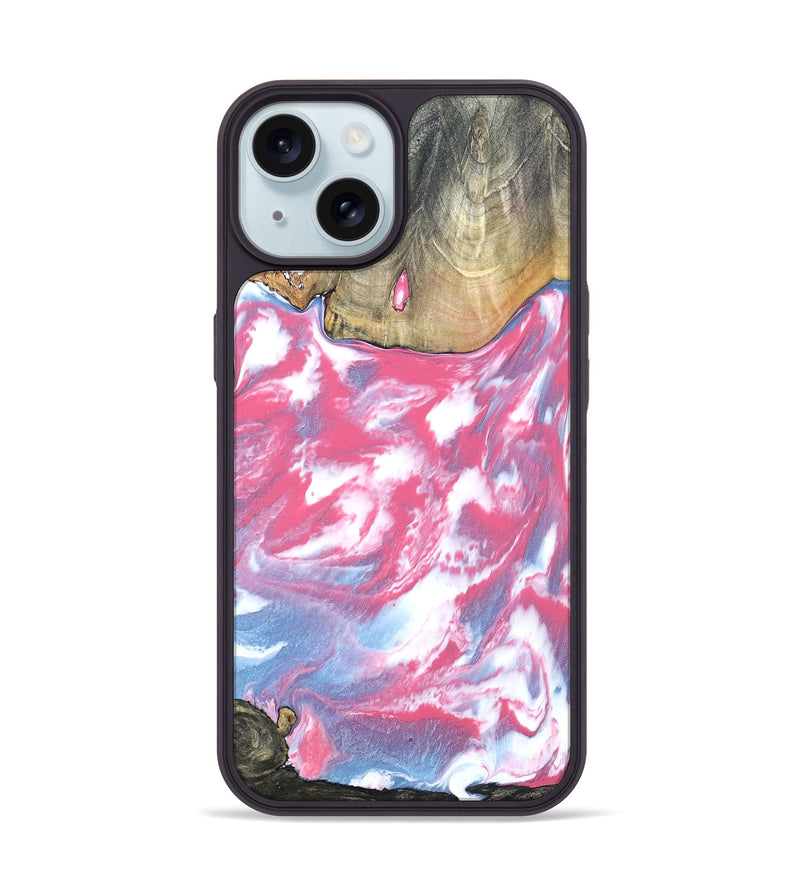 iPhone 15 Wood Phone Case - Imran (Merica, 820435)