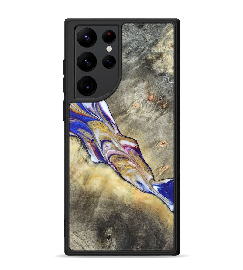 Galaxy S22 Ultra Wood Phone Case - Chaim (Merica, 820436)