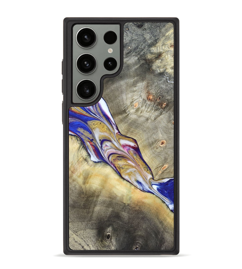 Galaxy S23 Ultra Wood Phone Case - Chaim (Merica, 820436)
