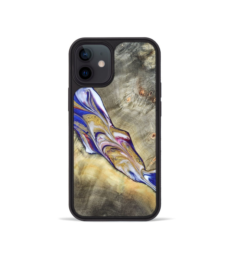 iPhone 12 mini Wood Phone Case - Chaim (Merica, 820436)
