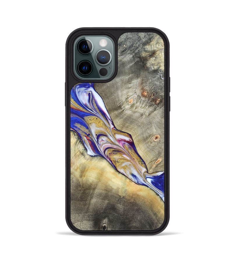 iPhone 12 Pro Wood Phone Case - Chaim (Merica, 820436)