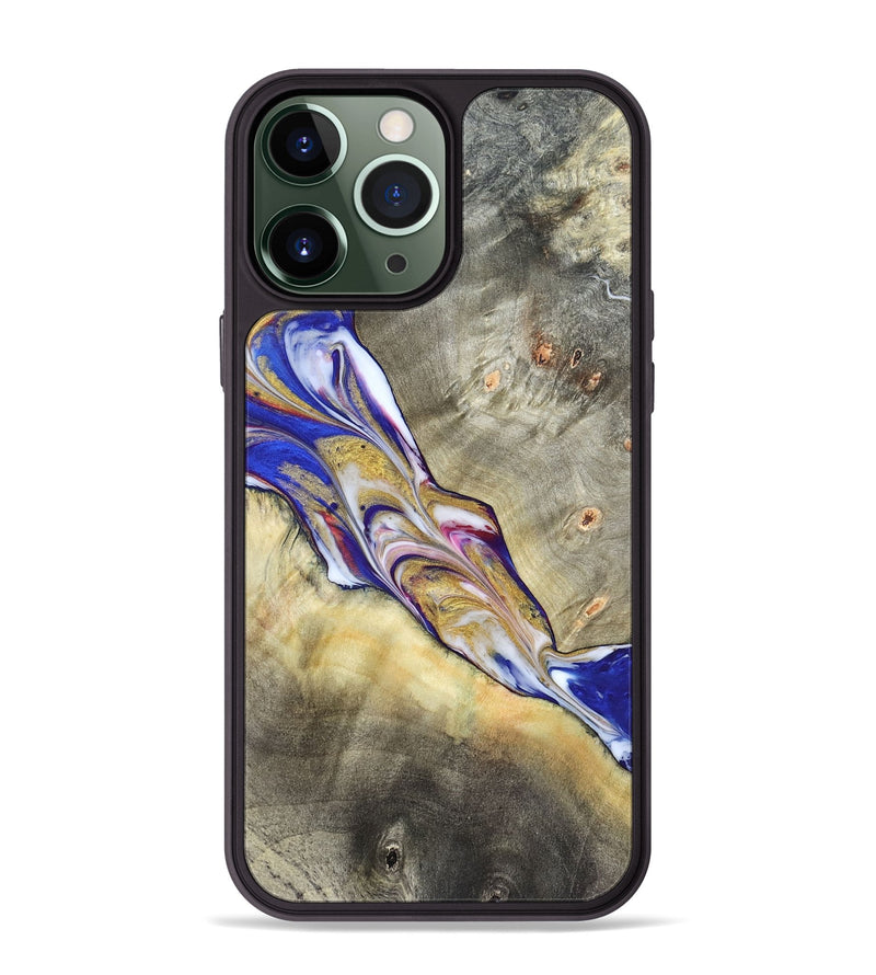 iPhone 13 Pro Max Wood Phone Case - Chaim (Merica, 820436)