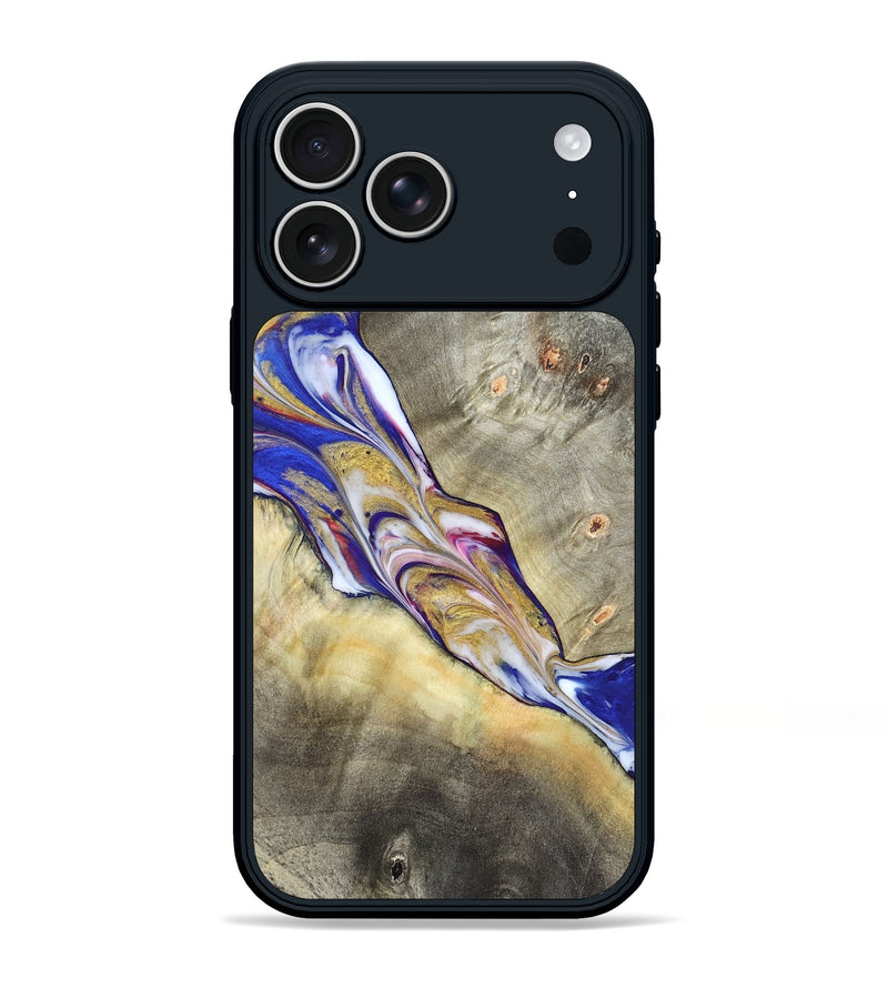 iPhone 17 Pro Max Wood Phone Case - Chaim (Merica, 820436)