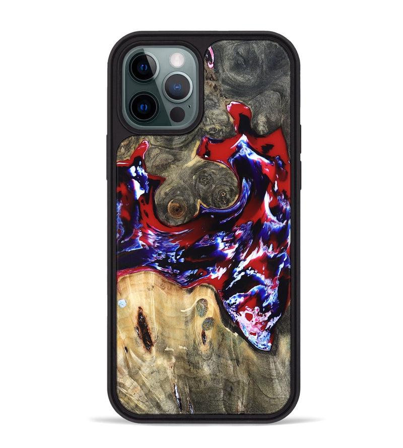 iPhone 12 Pro Max Wood Phone Case - Easton (Merica, 820439)