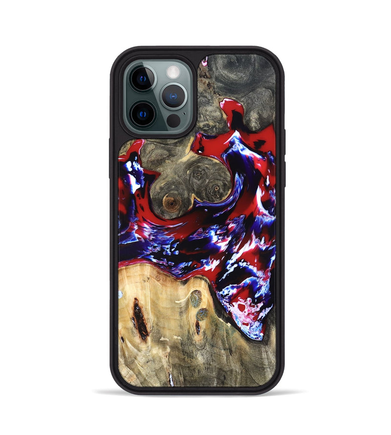 iPhone 12 Pro Wood Phone Case - Easton (Merica, 820439)